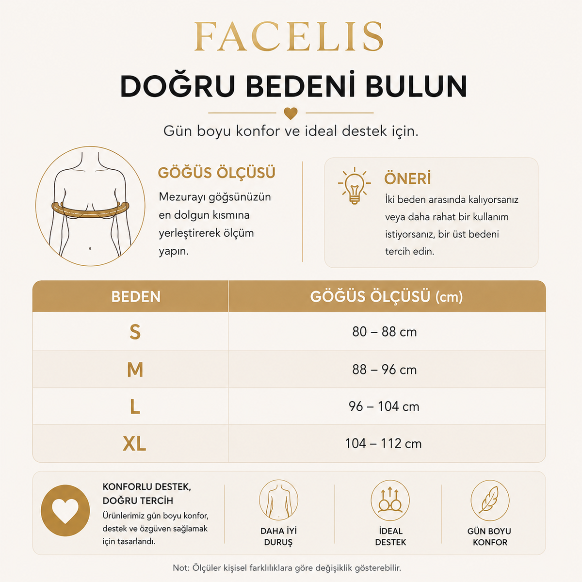 Dik Duruş Sütyen